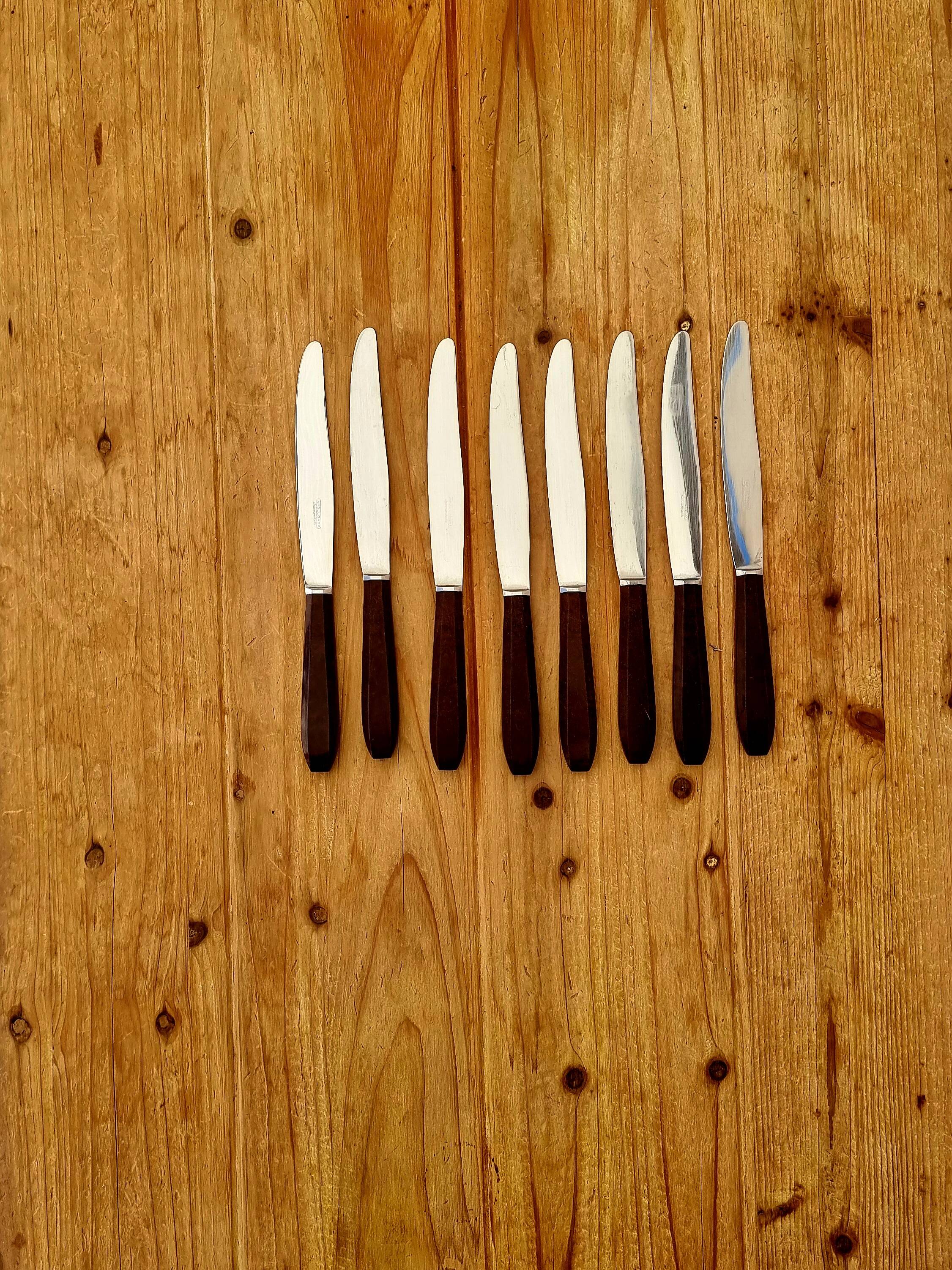 Set of 8 vintage Apollonox knives