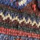 Old Afghan wool rug 270x186cm