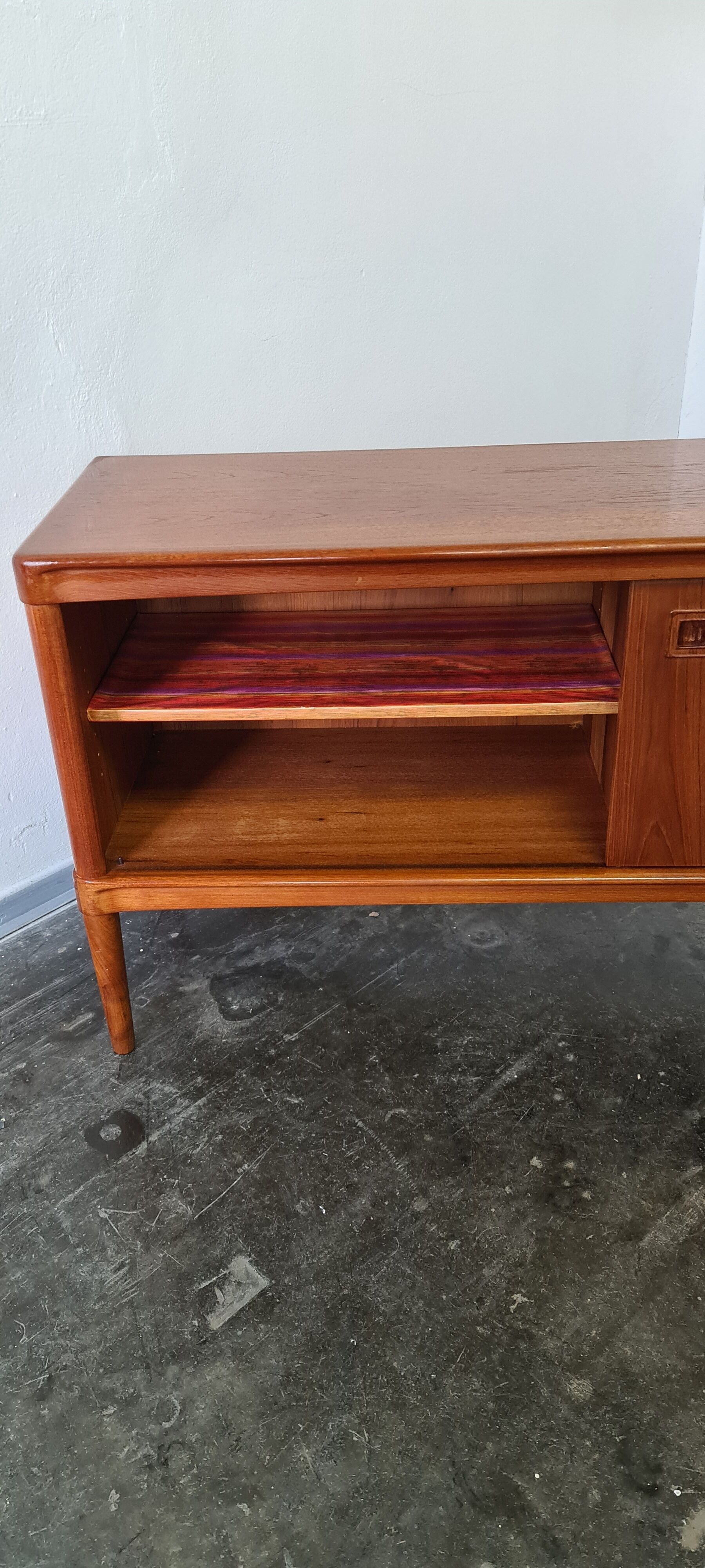 Vintage Danish design teak sideboard by Bramin