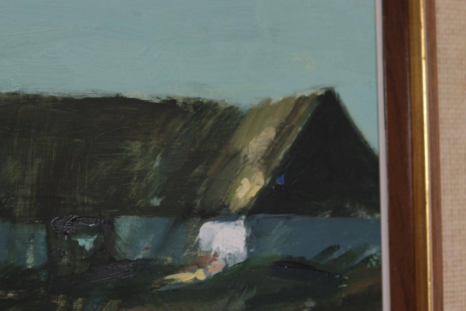 House on landscape by Bengt Hillgrund