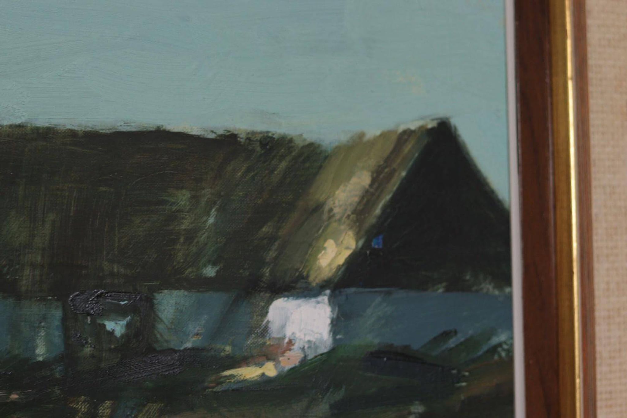 Maison sur paysage par Bengt Hillgrund