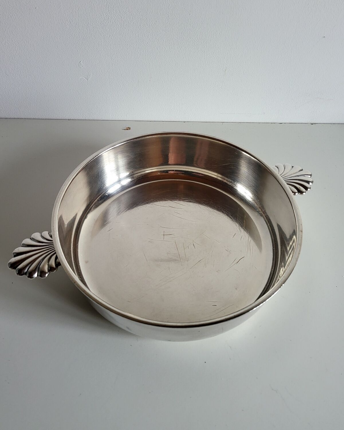 Silver-plated dish Meurgey Paris