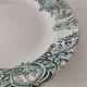 Plata oval iron earth A. Lebacqz & M. Bouchart St Amand Persian model