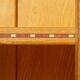 solid walnut wardrobe in Louis XV style