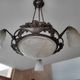 Art Deco Degué Chandelier