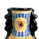 Asian enamelled ceramic vase