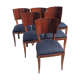 Art Deco period rosewood chairs