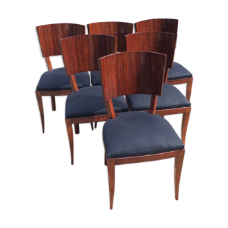 Art Deco period rosewood chairs