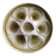 Vintage French oyster plate from Moulin des Loups