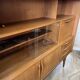 Enfilade haute scandinave en teck 1970