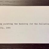 Keith Haring au Palladium - New-York 1985 Photo : Bernard Gotfryd