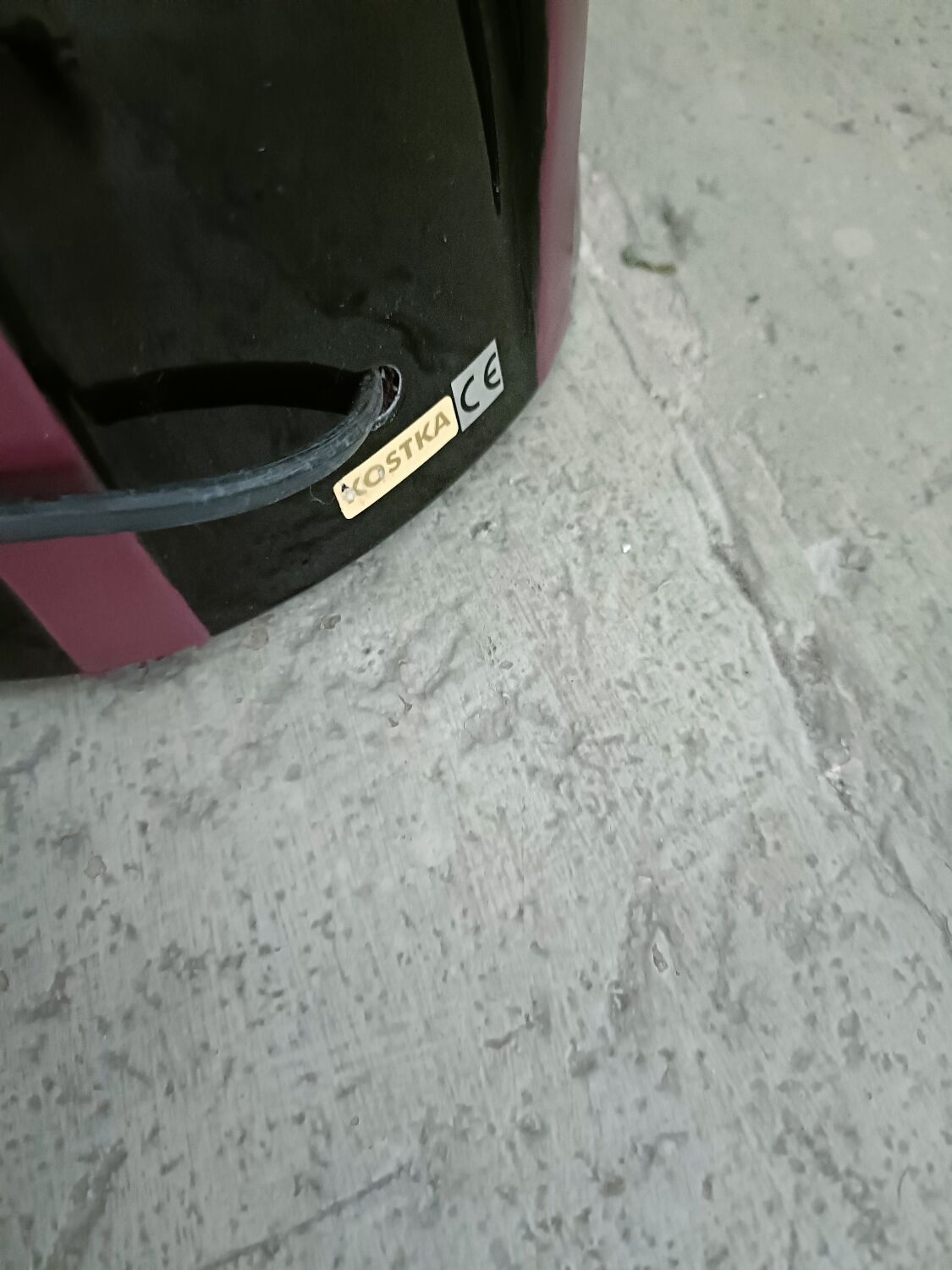 Kostka ceramic lamp base