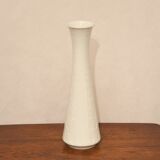 Trio of vases in white porcelain