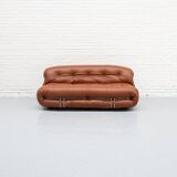 Soriana Two-seater Sofa by Afra & Tobia Scarpa for Cassina 1970s