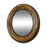 Mirror in gilded stucco nineteenth century