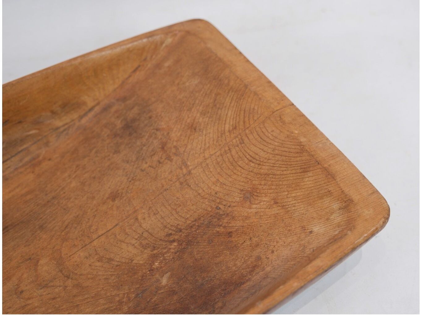 Dating Trough in Solid Natural Wood Made in Denmark from Around the Year 1840s