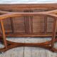 Table basse esprit colonial, Pier Import, années 80