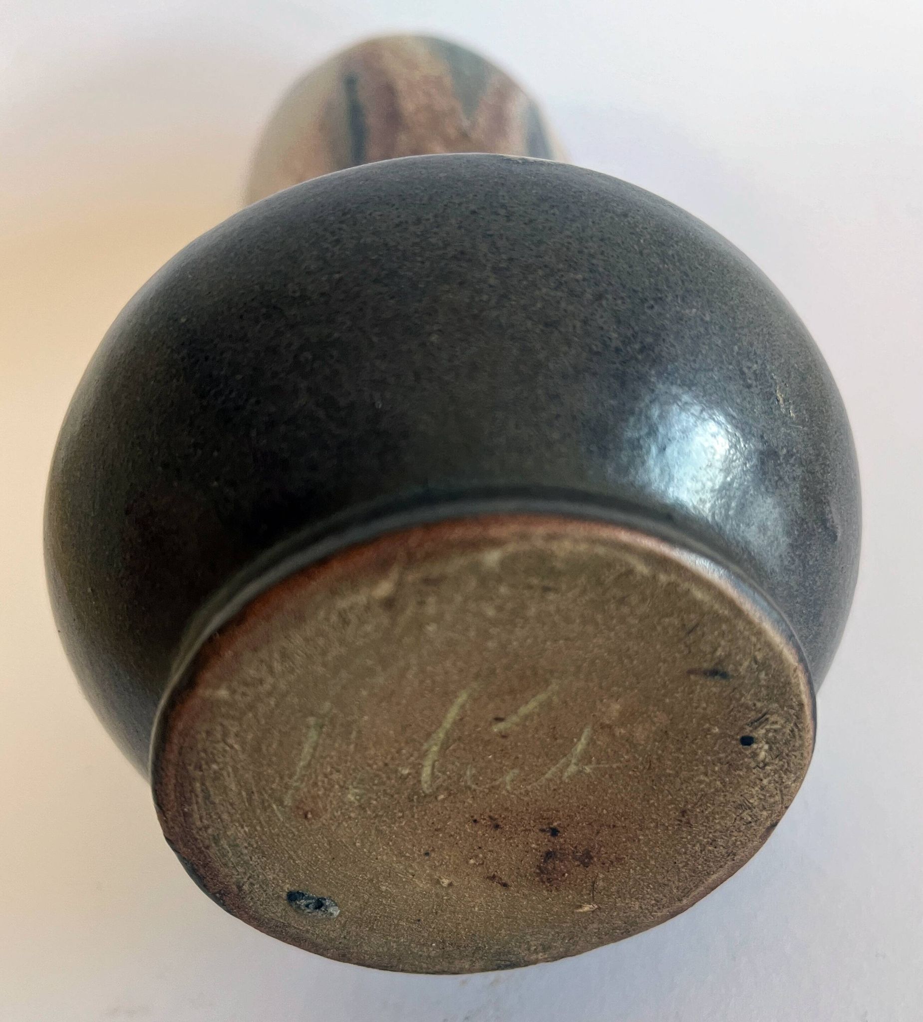 Puisaye ceramic vase signed Alfred Lebret (1871-1955) circa 1920