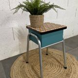 Vintage Formica chest stool