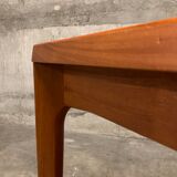 Danish teak dining table by H. Kjaernulf 60s