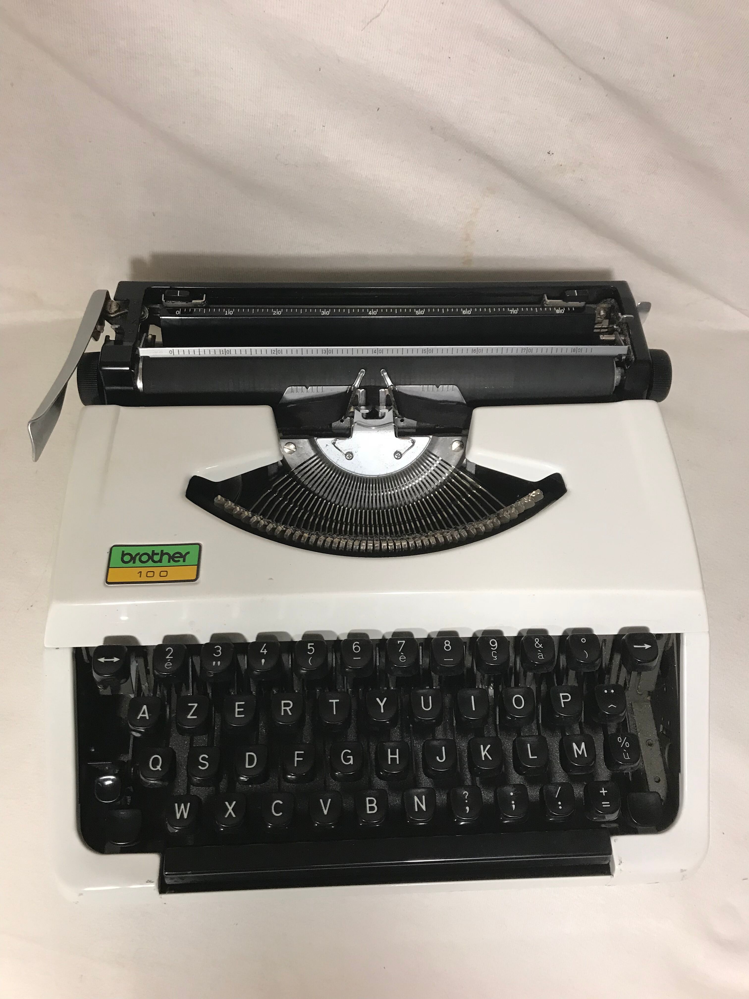 Old typewriter Brother 100