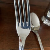 silver-plated baptism box Couzon