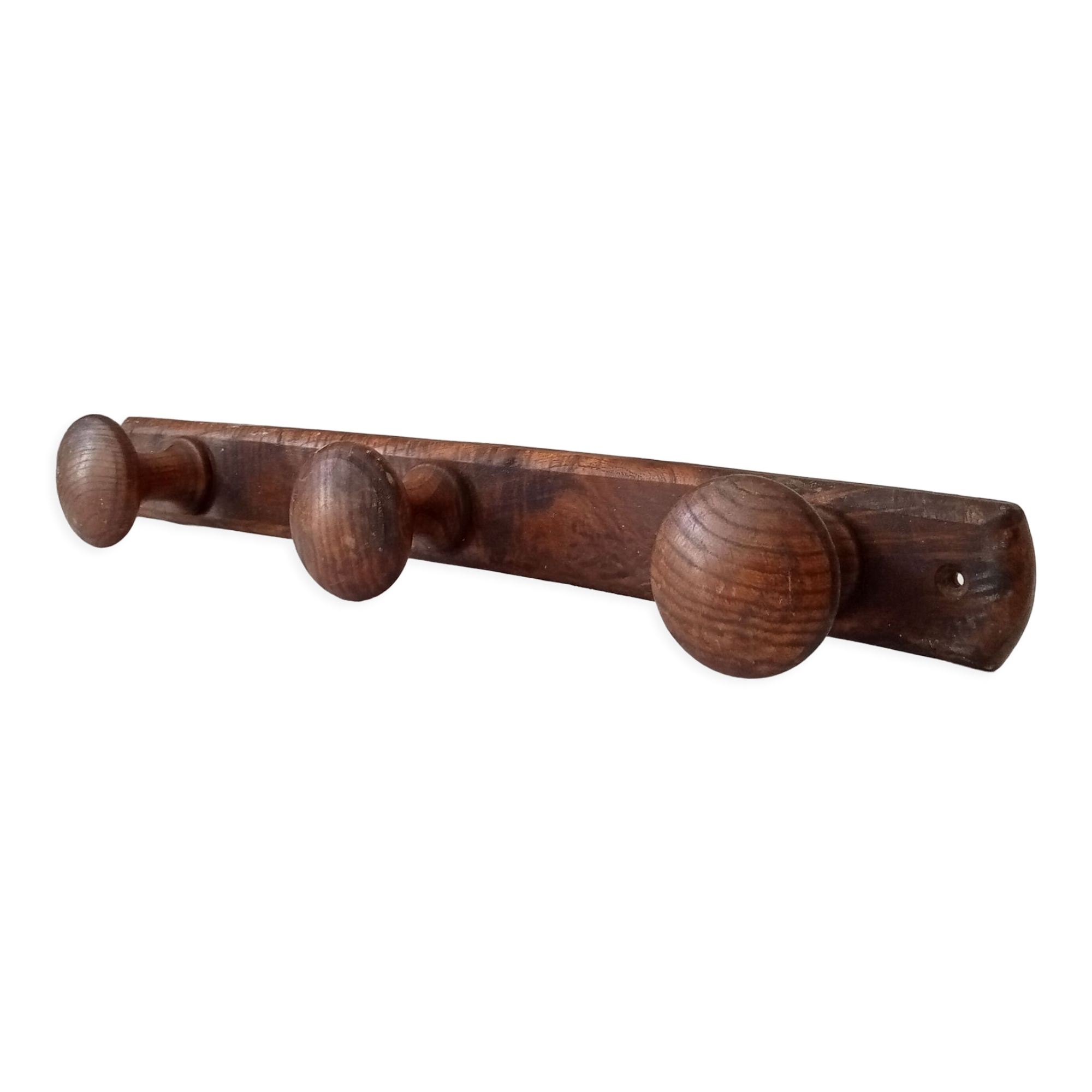 Vintage wooden coat rack 70s/80s