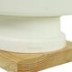 Paire de Lampes de Nuit Champignons Opaline Vintage