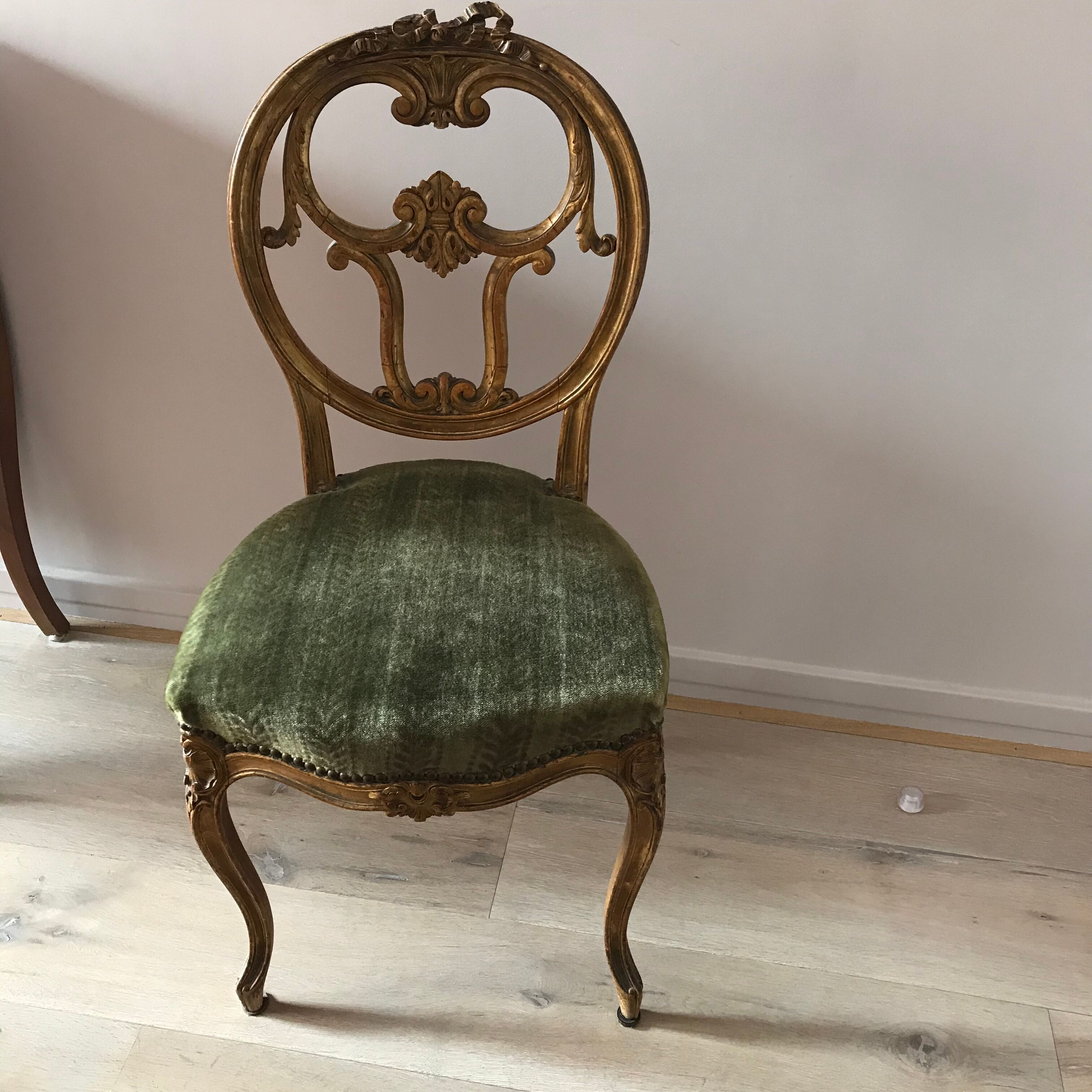 4 chairs Louis XVI