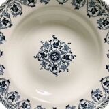 Assiette creuse ancienne terre de fer H B&Cie