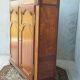 18th century English-style mahogany wardrobe Devaux 1788
