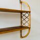 Rattan wall shelf 80x60cm