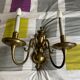 Paire d’appliques hollandaises en laiton