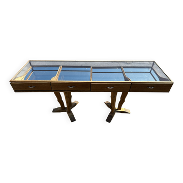 Meuble vitrine années 50