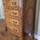 Chest of drawers with 4 drawers in Louis XV style