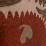 Suzani chair traditional bergere