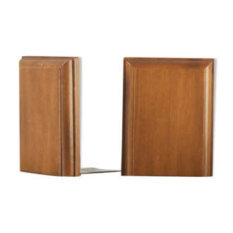 Mid-Century Wooden Bookends, 1960s, Set of 2