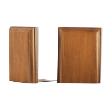 Mid-Century Wooden Bookends, 1960s, Set of 2