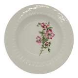 4 vintage Kahla hollow plates pink pattern