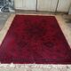 Red wool carpet 160x220cm