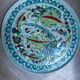 Handcrafted decorative plate in Iznik style 2005
