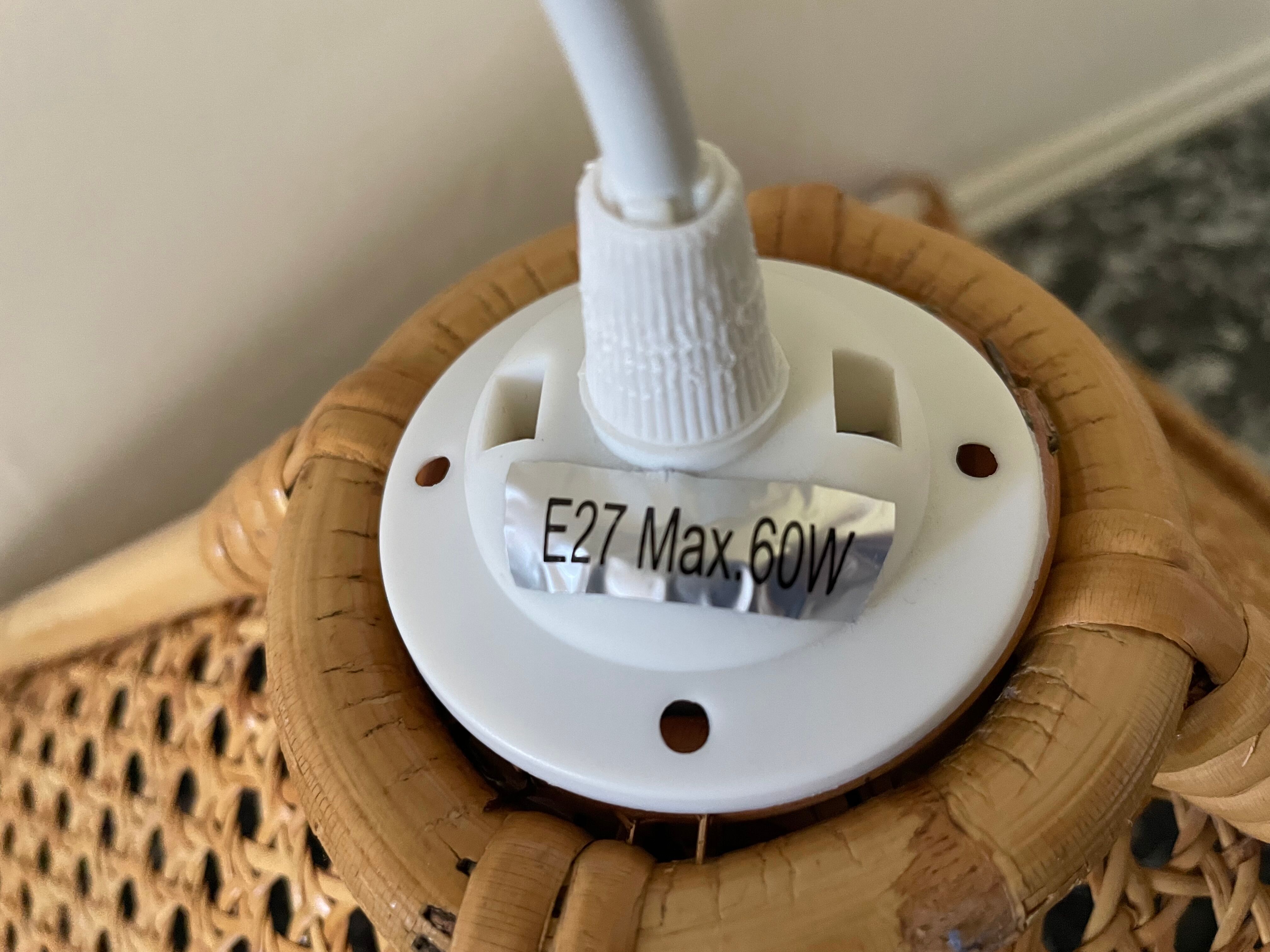 Canning and rattan suspension