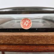 Teak plateau and glass ramekins, Denmark, 1960