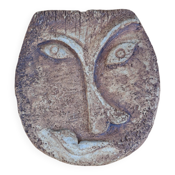 Raymonde Leduc Céramique Vallauris Visage