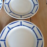 4 Lucie de Badonviller dessert plates