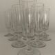 10 glass champagne flutes