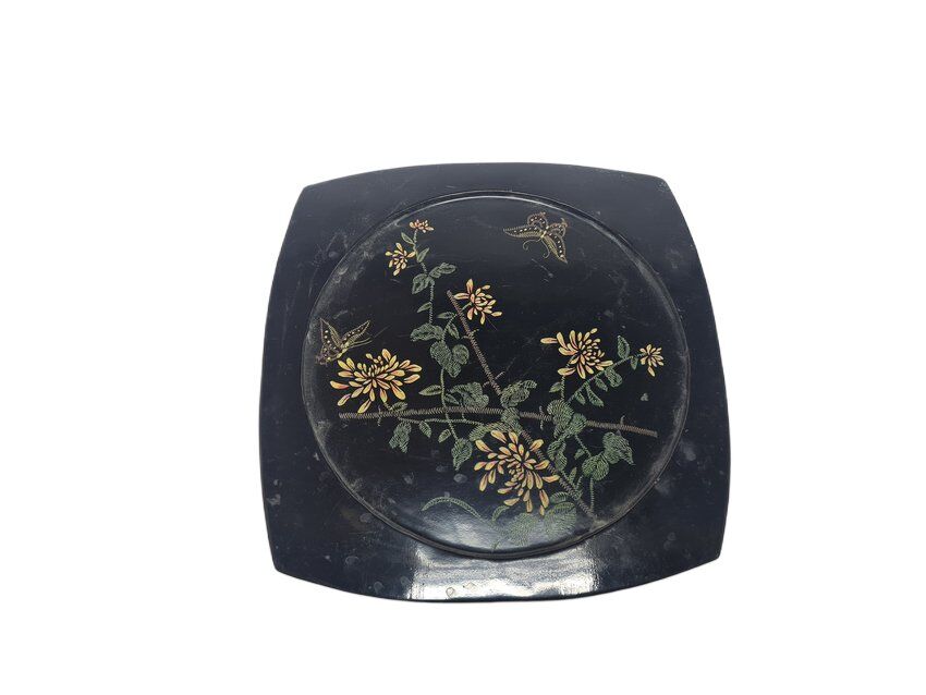 Japanese lacquerware tray, 1950s
