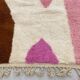 Azilal rug woven in natural wool 250cmx300cm