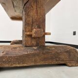 Monastery farm table in oak 1900