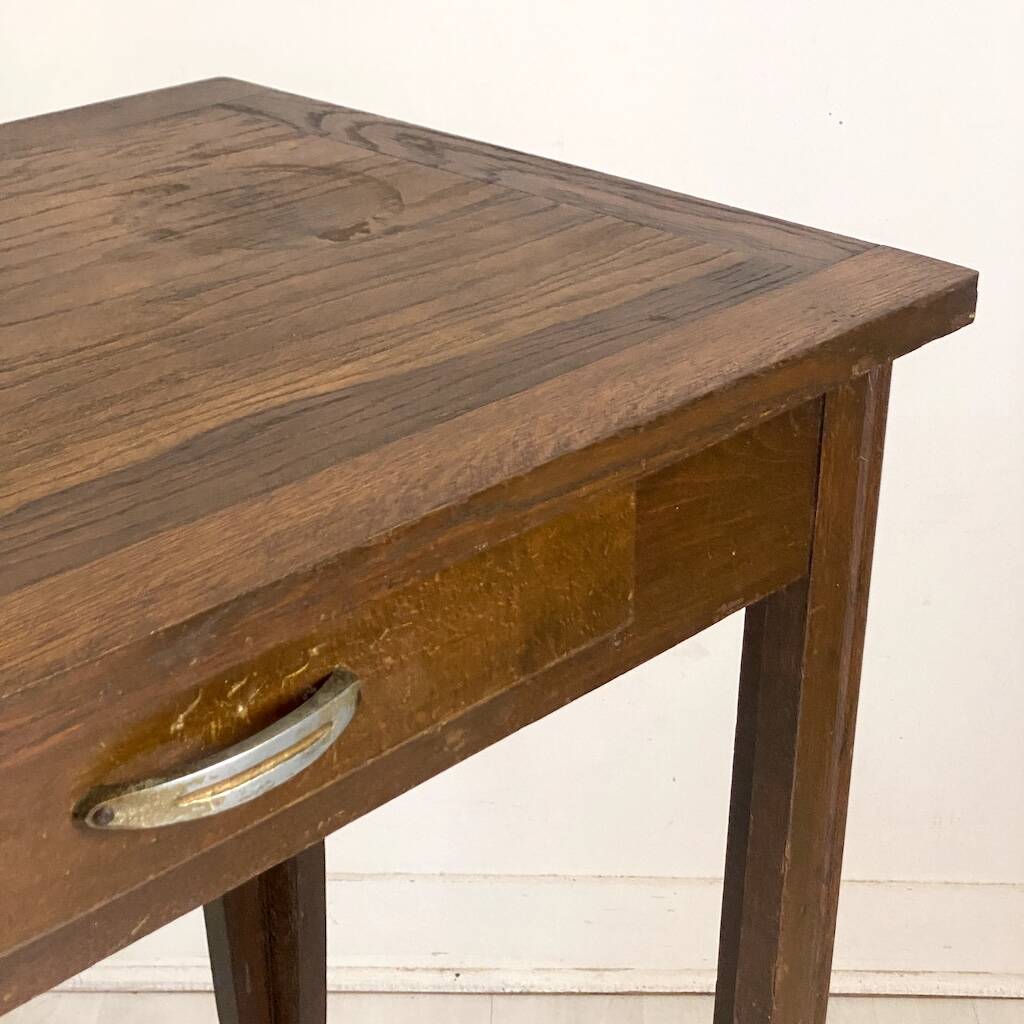 Small desk or vintage side table from the 1950s.